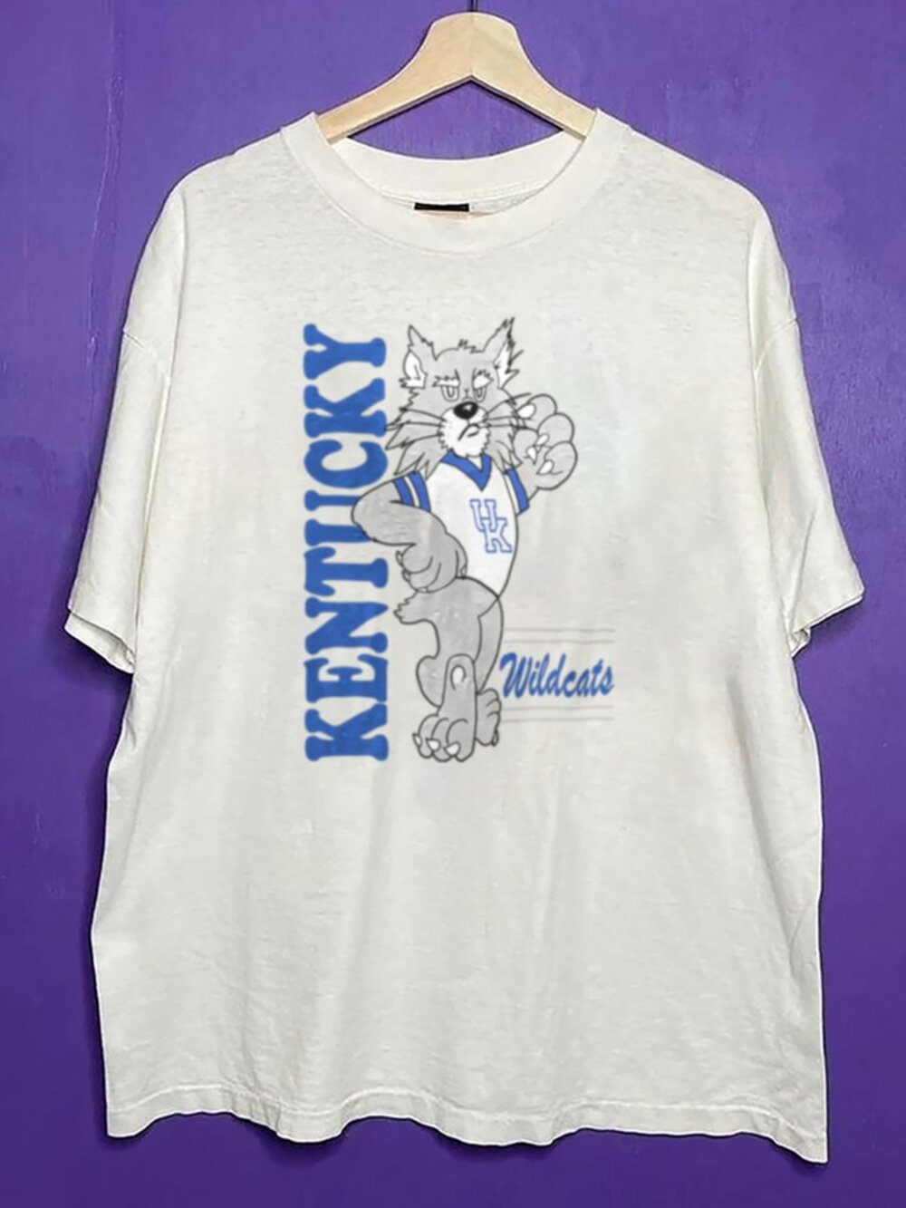 Vintage 90s NCAA Kentucky Wildcats Shirt, University of Kentucky Wildcats Shirt